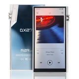 iBasso DX270 R2R Ultra music player, front and back, side by side
