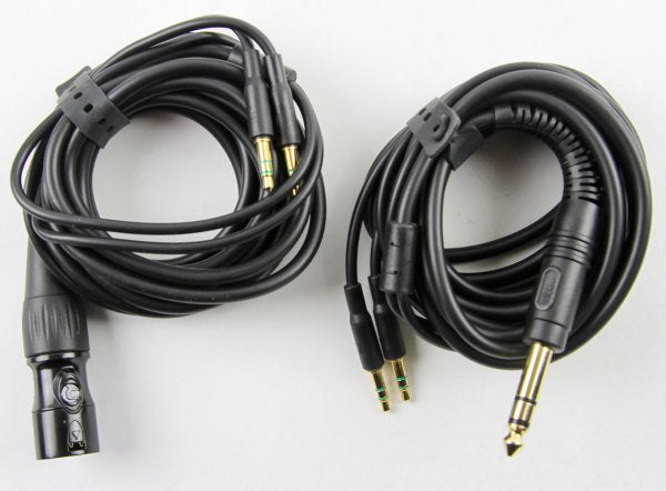 HiFiMAN HE1000 V2 Stealth planar headphones, cables