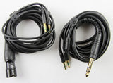 HiFiMAN HE1000 V2 Stealth planar headphones, cables