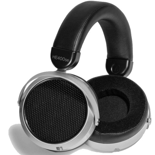 HiFiMAN HE400se planar headphones, ear cups from above