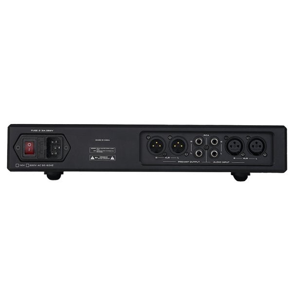 HiFiMAN Goldenwave Prelude headphone amp, rear panel