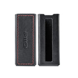 FiiO KA5 leather case, black, front and back