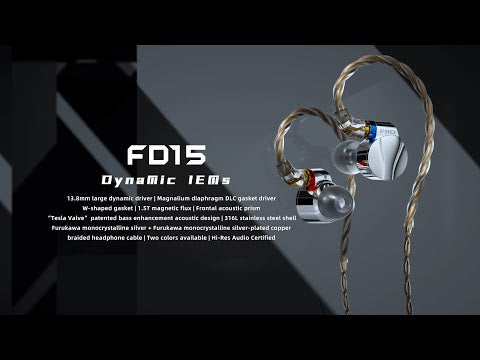 FiiO FD15 Magnalium Dynamic Driver IEMs: official film