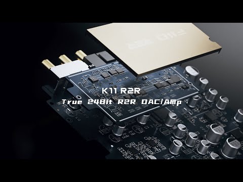 FIIO K11 Compact Desktop R2R architecture DAC and Headphone Amplifier: official FiiO video