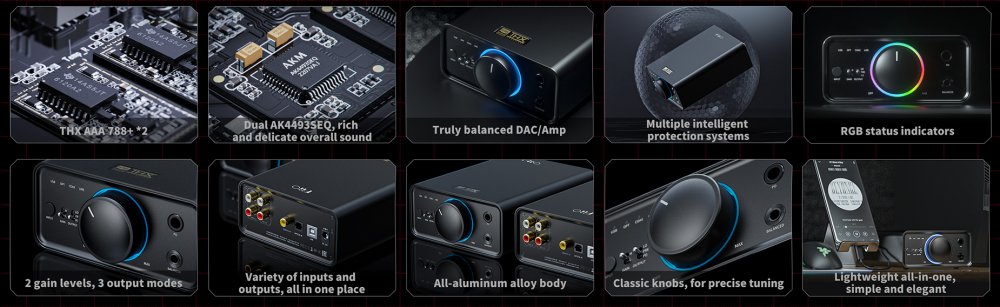 FiiO K7 DAC/AMP - Standard/Bluetooth Versions - FiiO
