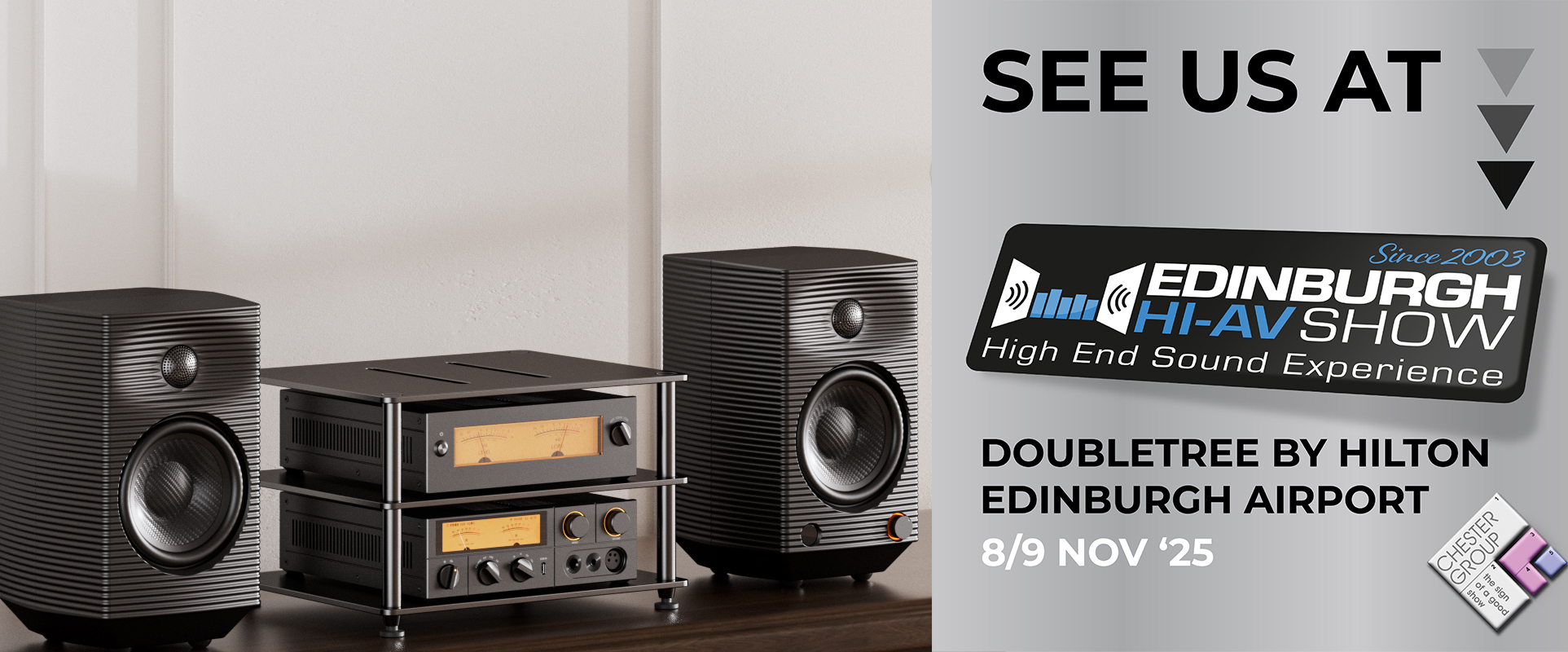 Join us at the Edinburgh Audio Show