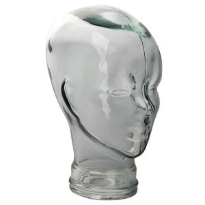 AMP3 Luxury Glass Head Headphones Stand