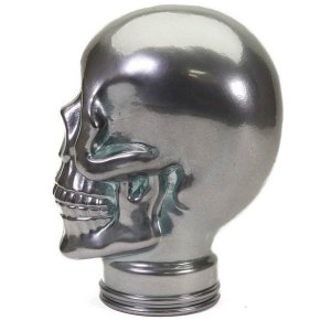 AMP3 Luxury Glass Skull Headphones Stand