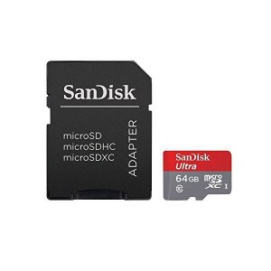SanDisk Ultra Android 64 GB microSDXC Class 10 Memory Card and SD Adapter 1