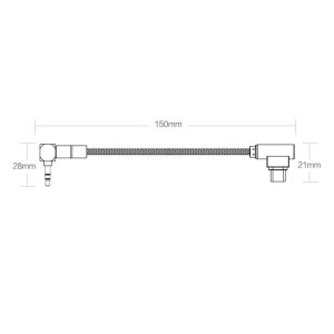 Cayin CS 40TCR Type-C to 3.5mm Cable 1