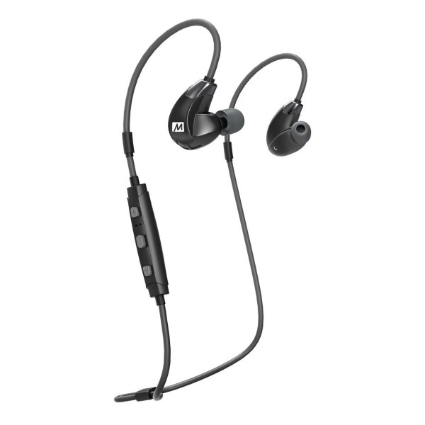 Mee Audio X7 Plus Stereo Bluetooth Wireless Sports In Ear Hd Headphones With Memory Wire And Headset Colour Black