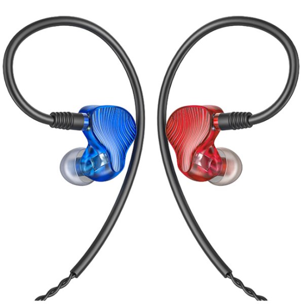 FiiO FA1 In Ear Earphones Colour: RED/BLUE
