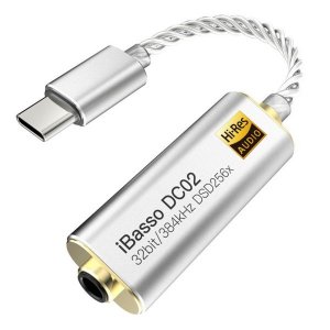 iBasso DC02 USB-C DAC Adapter with 3.5mm Output