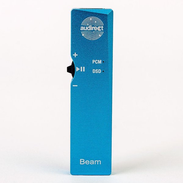 Image of Audirect Beam Portable USB DAC with USB A/USB C/Micro USB/Lightning Adapters (BLUE)