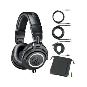 Audio Technica ATH-M50X Studio Monitor Headphones