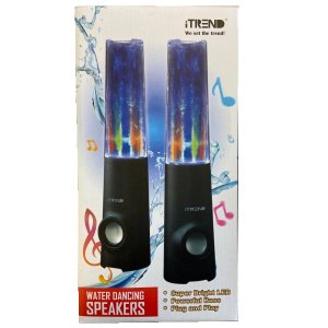 iTREND Dancing Water LED Speakers - Pink