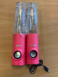 iTREND Dancing Water LED Speakers - Pink