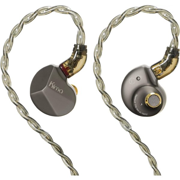 Dunu KIMA Classic High-Performance 10mm Dual-Cavity Dynamic Driver In Ear Earphones