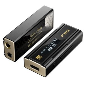 FiiO KA5 USB DAC Headphone Amp with 3.5mm and 4.4mm Outputs - BLACK (Box opened)