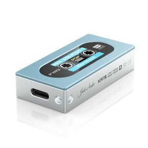 FiiO KA15 Portable DAC and Headphone Amplifier - BLUE (Missing leatherette case)