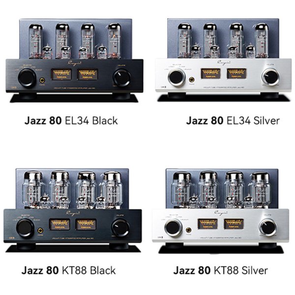 Cayin Jazz 80 EL34 / KT88 Bluetooth Tube Amplifier