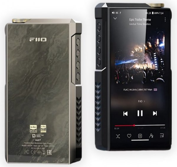 FiiO M27 Reference-Class Compact Desktop Smart HiFi Player