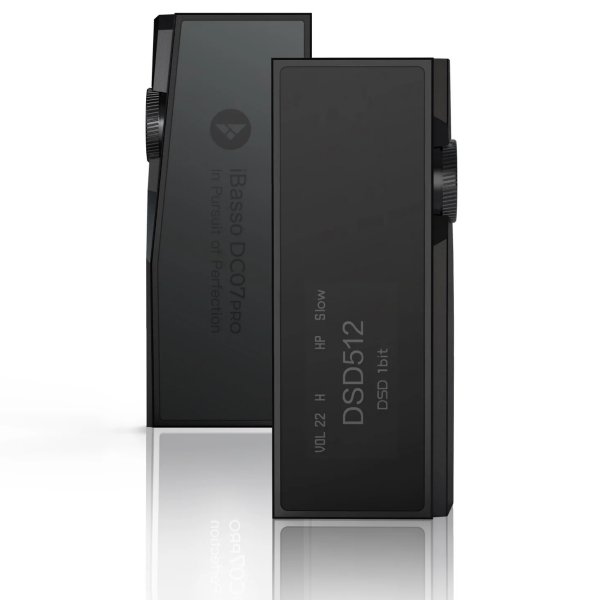 iBasso DC07 Pro Balanced Dongle DAC and Amp - BLACK (Damaged packaging)