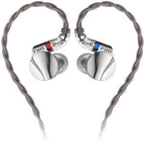FiiO FD15 Magnalium Dynamic Driver IEMs - SILVER (Box opened)
