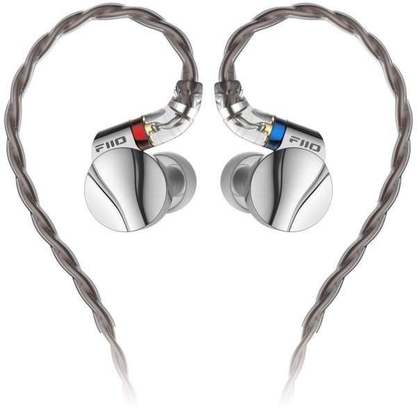 FiiO FD15 Magnalium Dynamic Driver IEMs - SILVER (Box opened)