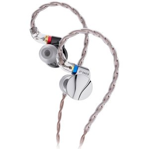 FiiO FD15 Magnalium Dynamic Driver IEMs - SILVER (Box opened)