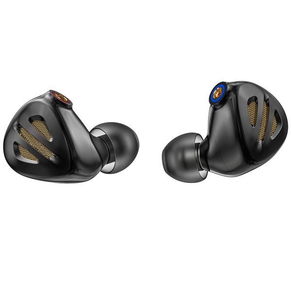 FiiO FH9 Knowles 7 Driver Hybrid In-Ear HiFi Earphone - BLACK (Missing cleaning brush)