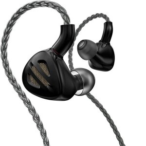 FiiO FH9 Knowles 7 Driver Hybrid In-Ear HiFi Earphone - BLACK (Missing cleaning brush)