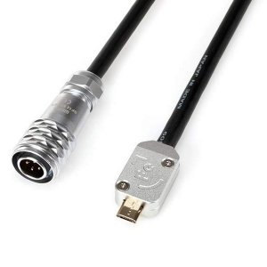 Ferrum 4-Pin to MicroUSB DC Power Cord, 50cm