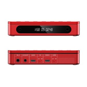 FiiO DM13 Portable CD Player with Bluetooth - RED (Damaged packaging)