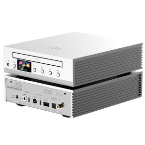 Shanling CR60 CD Player with Optical, Coaxial and USB Outputs - SILVER (Missing inner packaging)