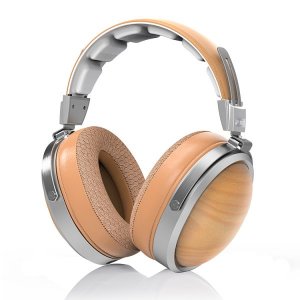 FiiO FT1 32Ω Large Dynamic Driver Headphones with Solid Wood Cups - BEECH (Box opened)