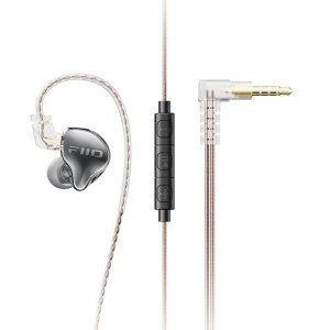 FiiO JD10 In Ear Earphone - 3.5mm version - BLACK (Damaged packaging)