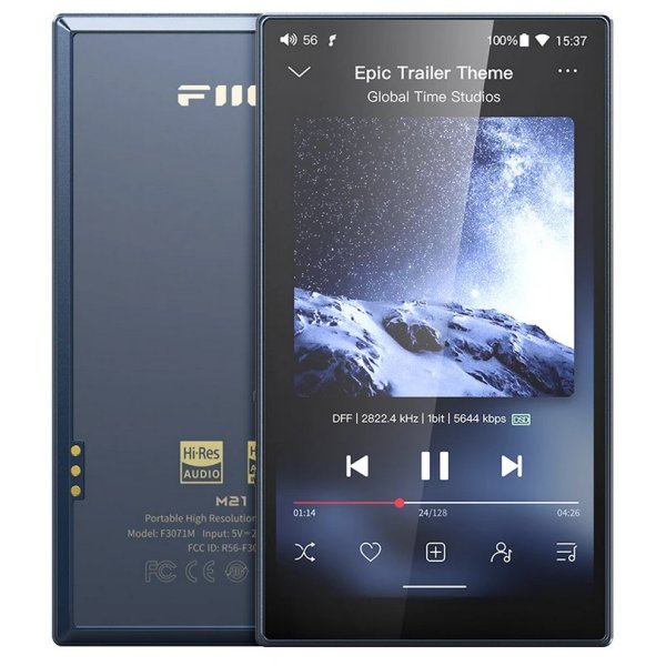 FiiO M21 Digital Audio Player - BLUE (Box opened)