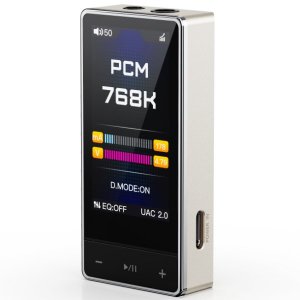 FIIO QX13 Portable DAC and Headphone Amplifier - TITANIUM (Box opened)
