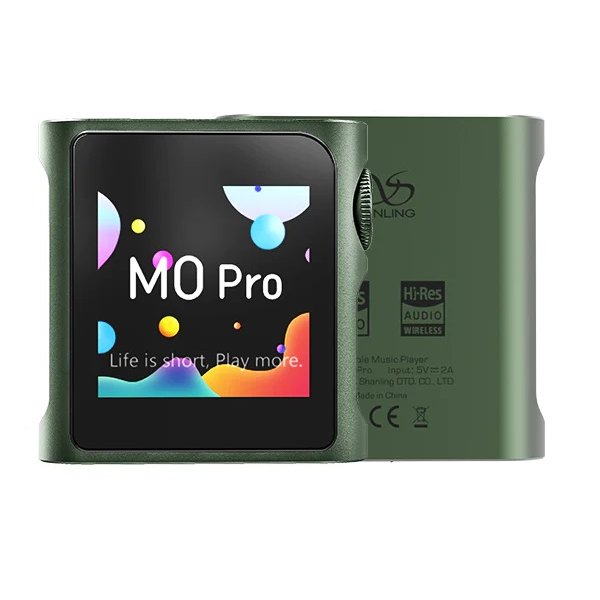 Shanling M0 Pro Lightweight and Compact Hi-Res Digital Audio Player - GREEN (Damaged packaging)