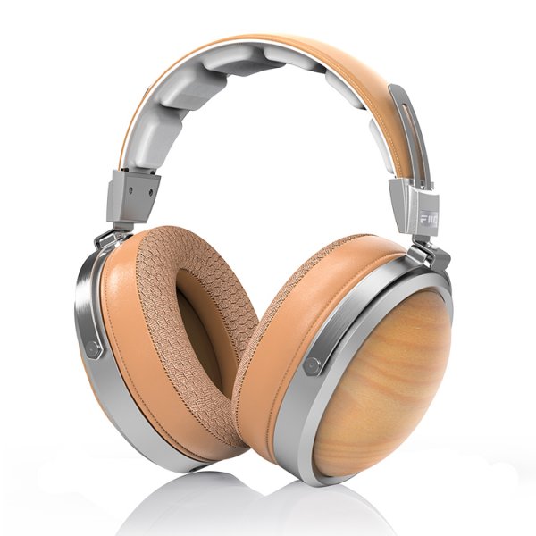 FiiO FT1 32Ω Large Dynamic Driver Headphones with Solid Wood Cups - BEECH (Damaged packaging)