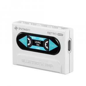 FiiO Snowsky Retro Nano Bluetooth DAC and Headphone Amplifier - WHITE (Damaged packaging)