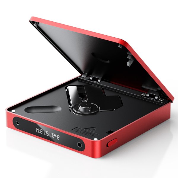 FiiO DM13 Portable CD Player with Bluetooth - RED (Damaged packaging)
