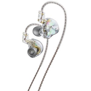 FiiO JD10 In Ear Earphone - 3.5mm or Type C version TRANSPARENT (Box opened)