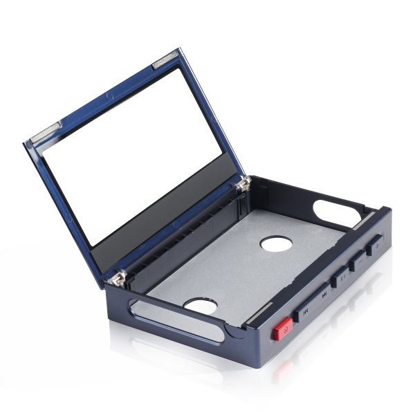 Cassette Style Case for the FiiO M21 DAP - BLUE (Box opened)