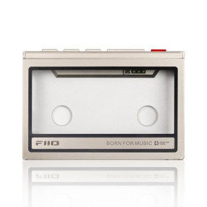 Cassette Style Case for the FiiO M21 DAP TITANIUM - GOLD (Box opened)
