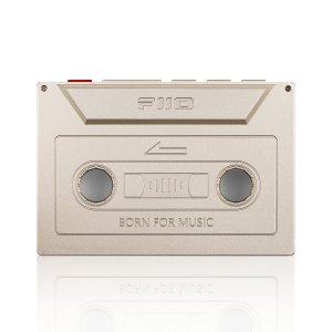 Cassette Style Case for the FiiO M21 DAP TITANIUM - GOLD (Box opened)