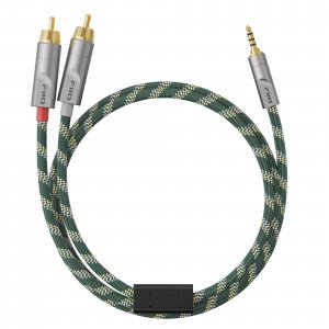 FiiO LINK-RCA3 Dual RCA Male to 3.5mm Male Analog Audio Cable