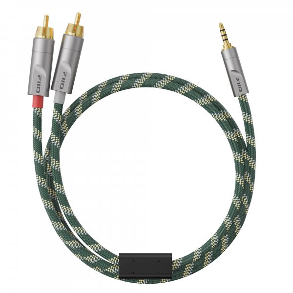 FiiO LINK-RCA3 Dual RCA Male to 3.5mm Male Analog Audio Cable