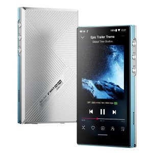 FiiO JM21 Digital Audio Player with 4+64GB Memory - SKY BLUE (Missing USB cable)